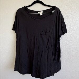 H&M Black Short Sleeve Tee